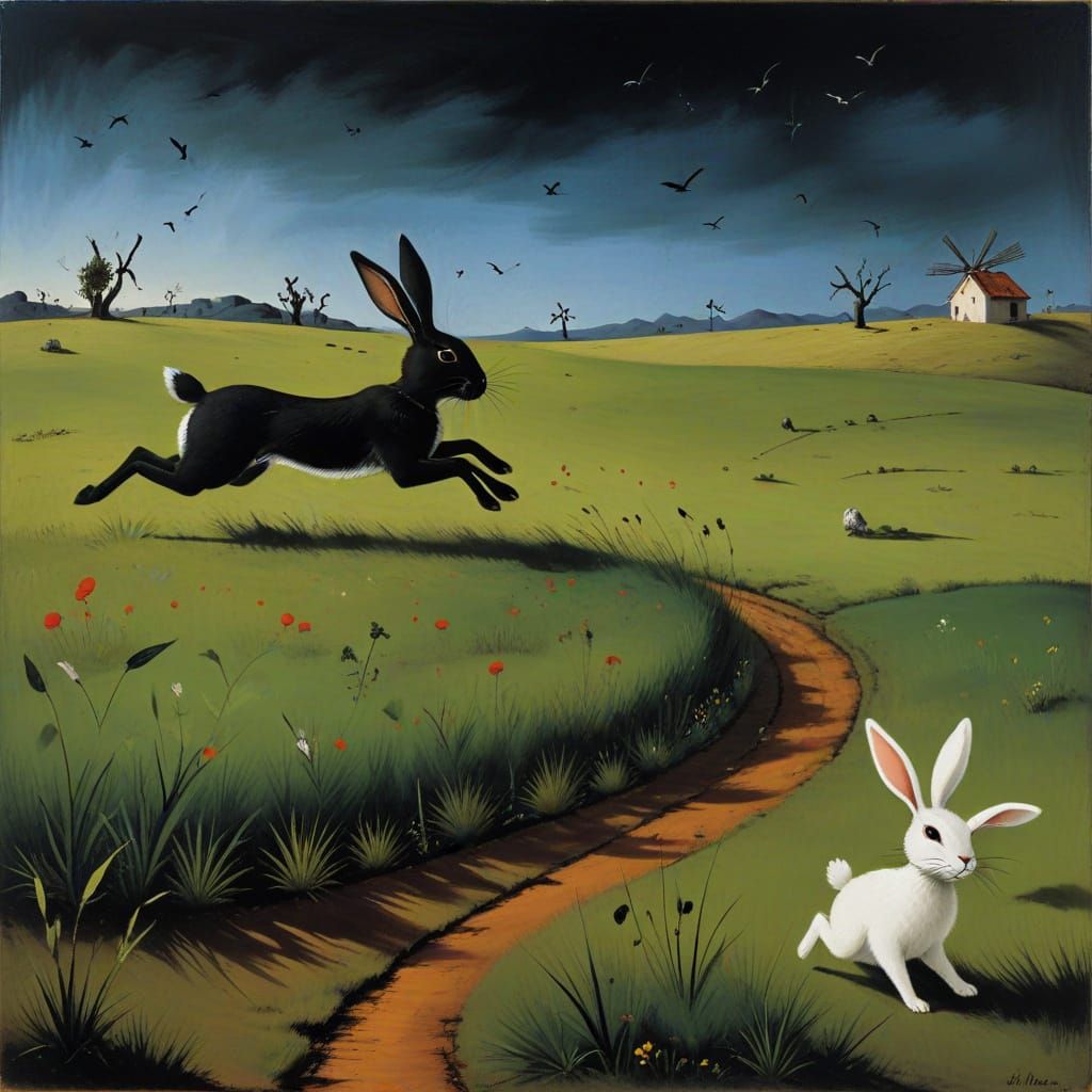 Rabbits Vanish in Steppe Wind as Tale Nears End