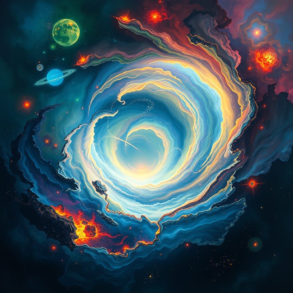 Cosmic Vortex of Primordial Universe