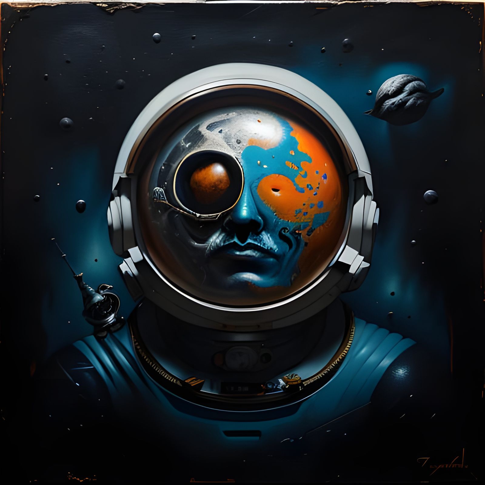 Ethereal Surrealism in Oil on Canvas