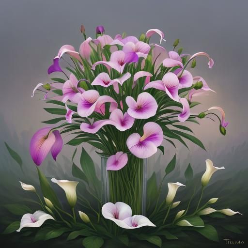 Deadly Mutant Flowers Bloom in Mystical Darkness