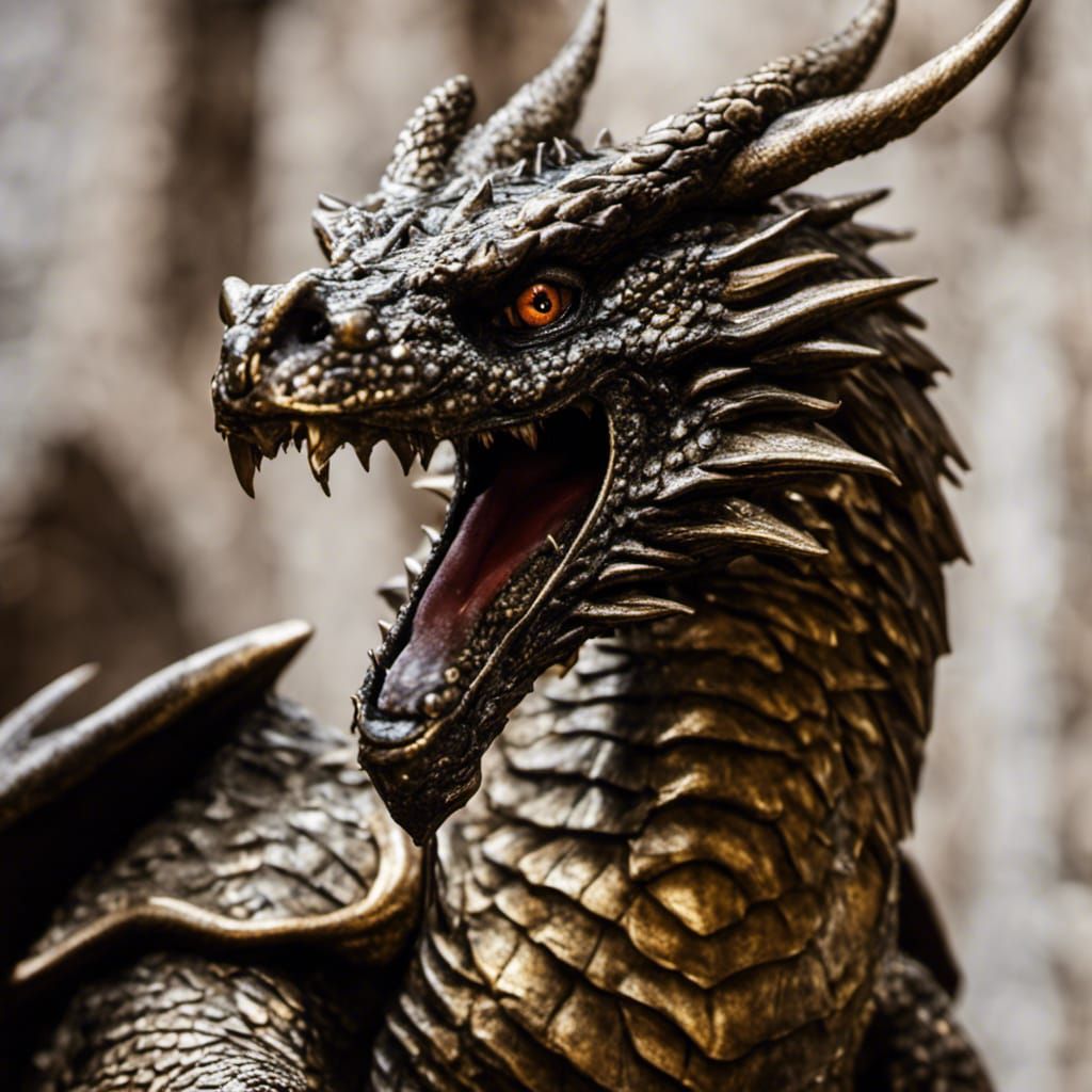 Bronze Dragon from Dungeons & Dragons