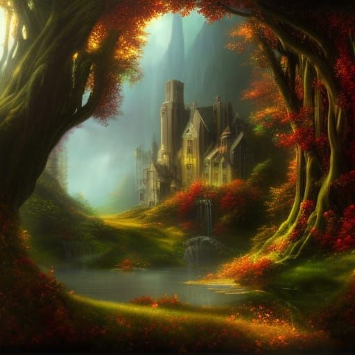 Detailed Apple Computer: Fantasy Concept Art