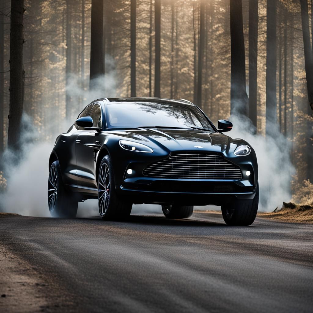 Aston Martin DBX Crafted from Smoke