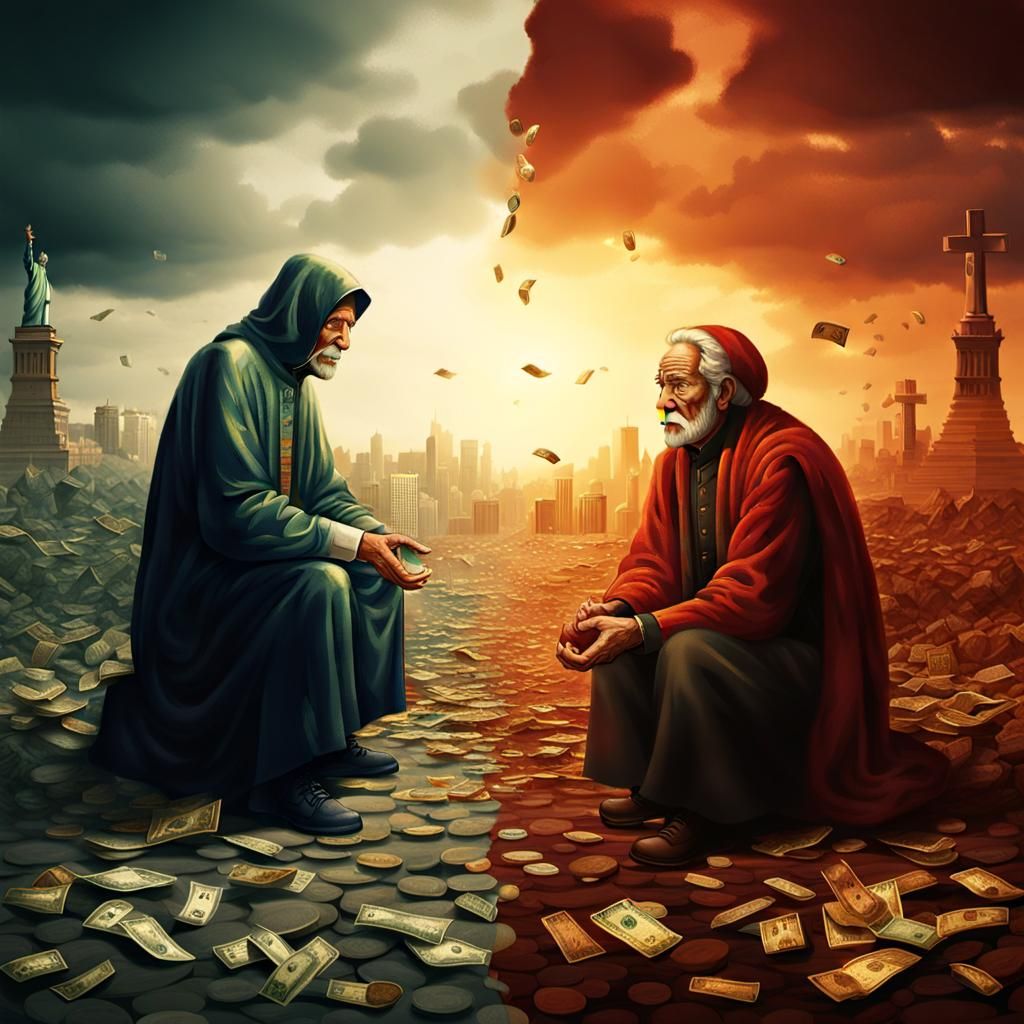 Fate's Question: Wealth and Health or Poverty?