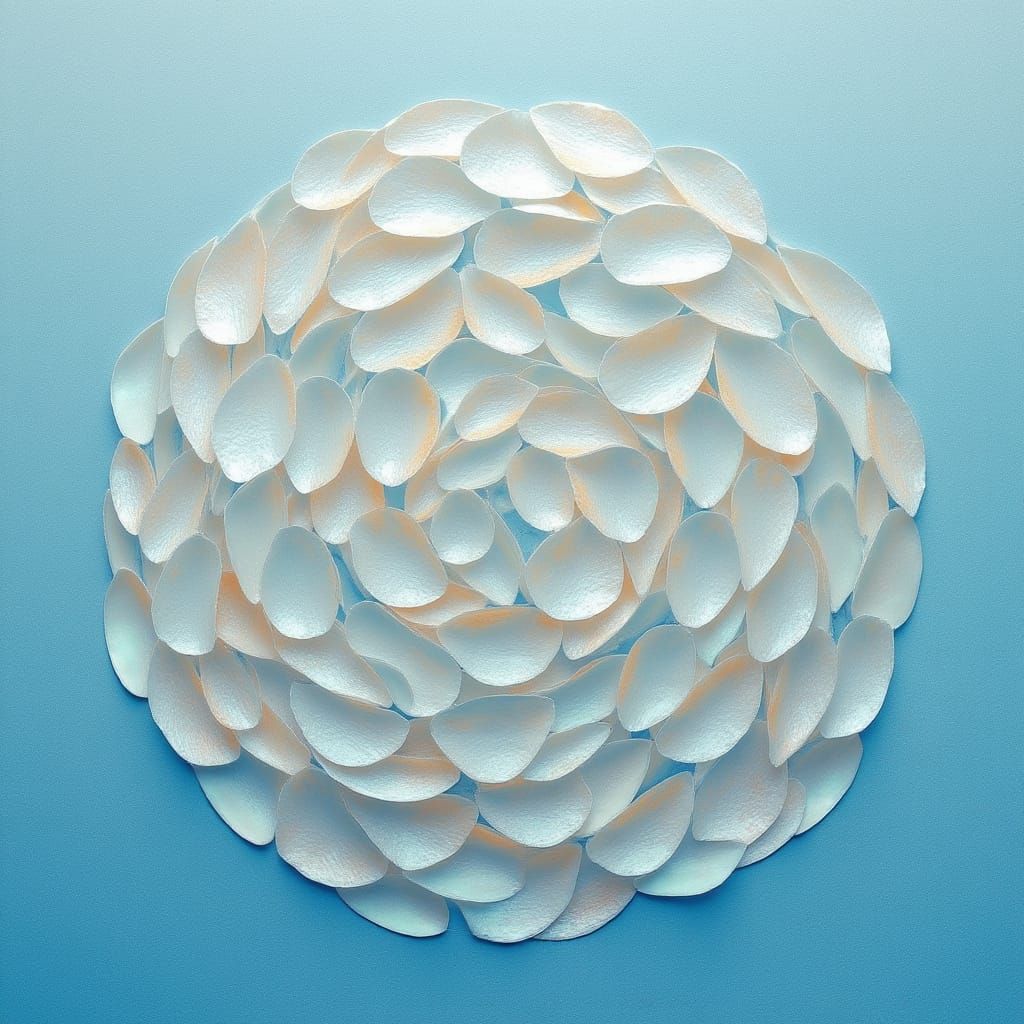 Darkly Beautiful Shell Art in Resin