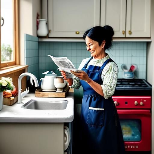 The Imperfect Housewife. The cake was burnt, the milk ran ou...