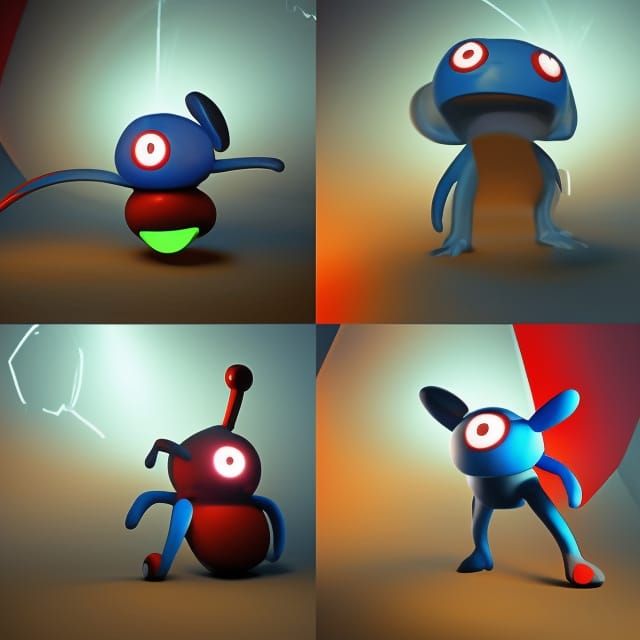 Bean Creature Battle in Doctor Strange Style