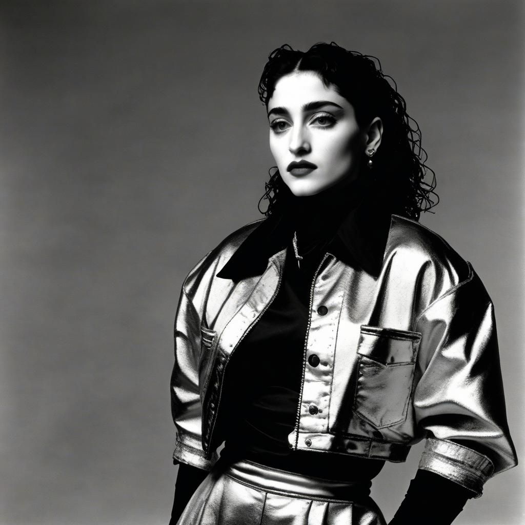 Madonna Ciccone in 'Nothing Really Matters' Style