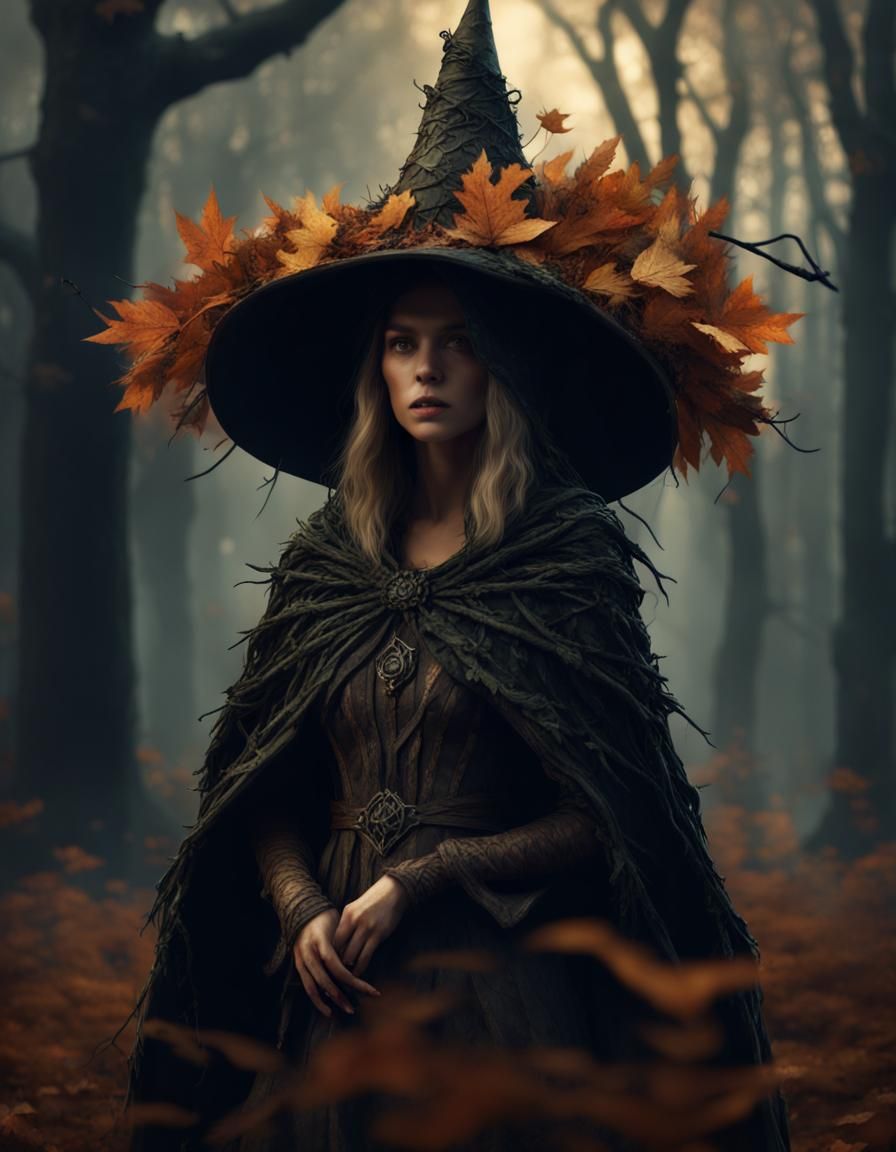 Forest Witch in Epic Cloak