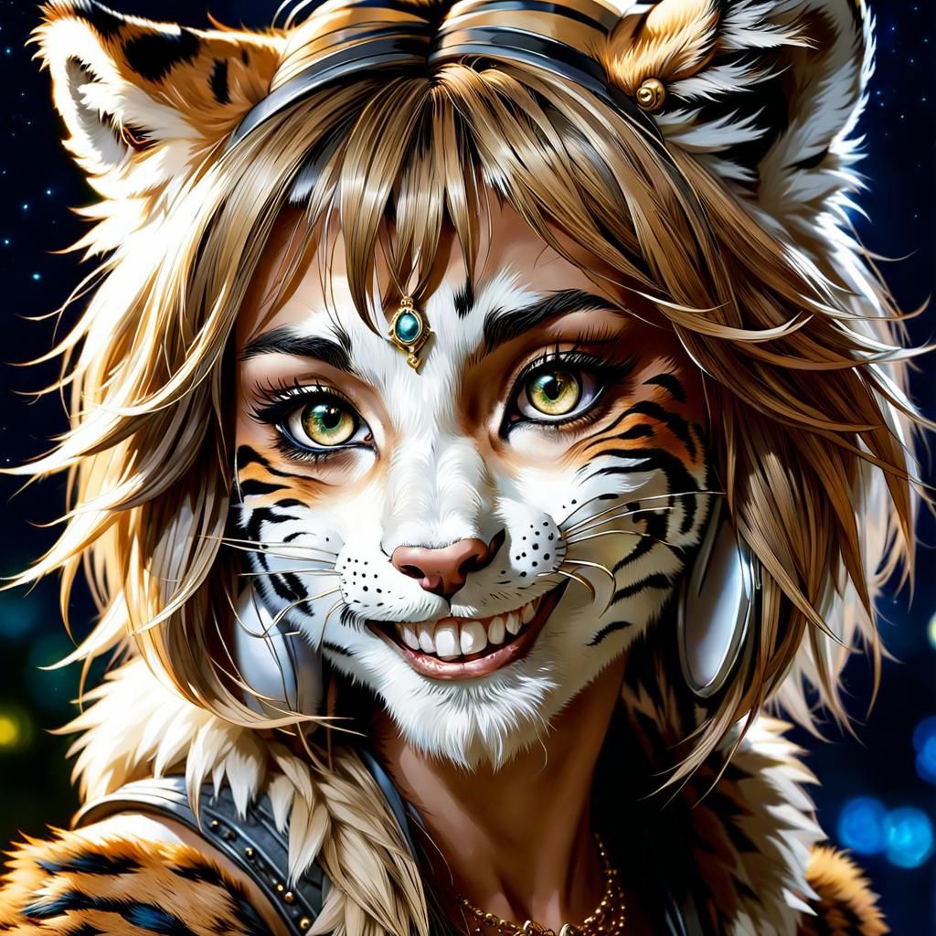 Furry tiger