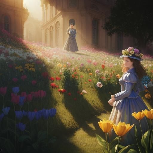 Surreal Flower Women: A Photorealistic Masterpiece