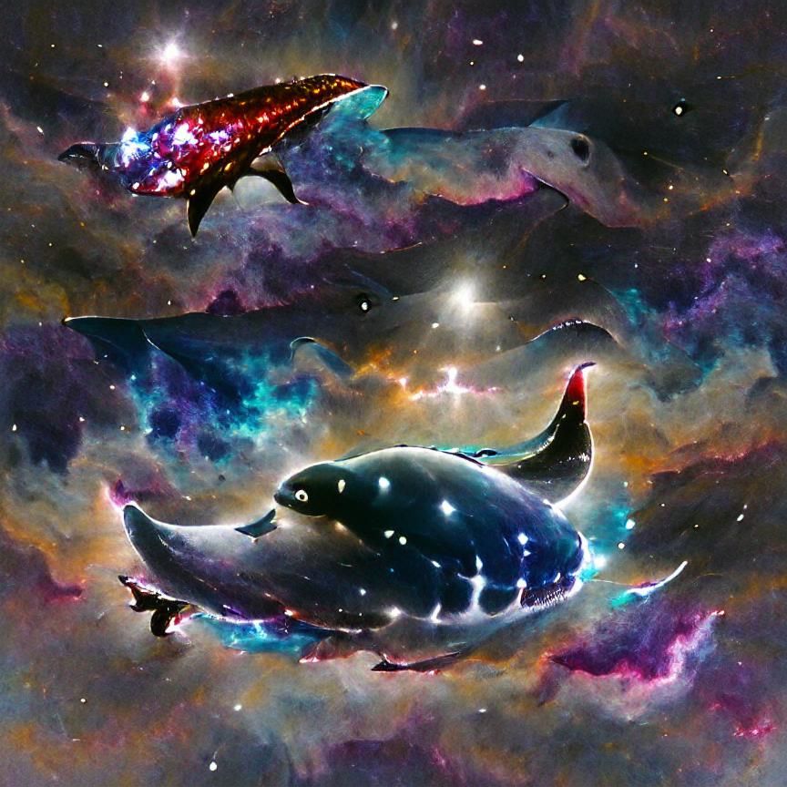 Nebula Space Whale