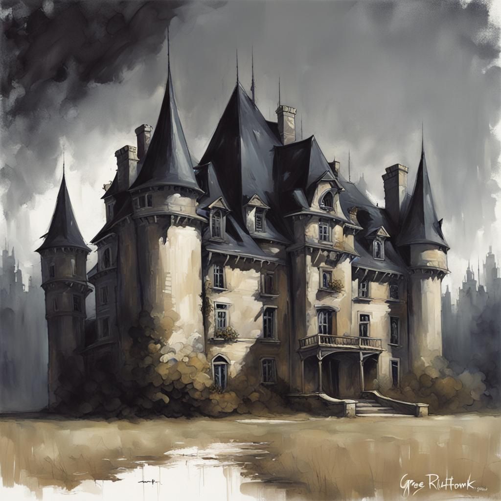 Sinister Chateau: A Dark Fantasy Castle