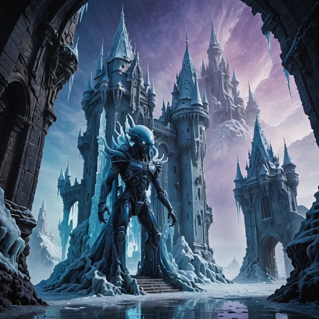 Alien Ice Castle