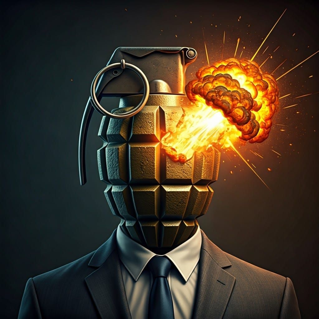Explosive Head: A Grenade of Words