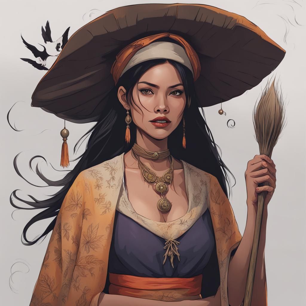 Traditional Filipino Witch: A Babaylan Portrait