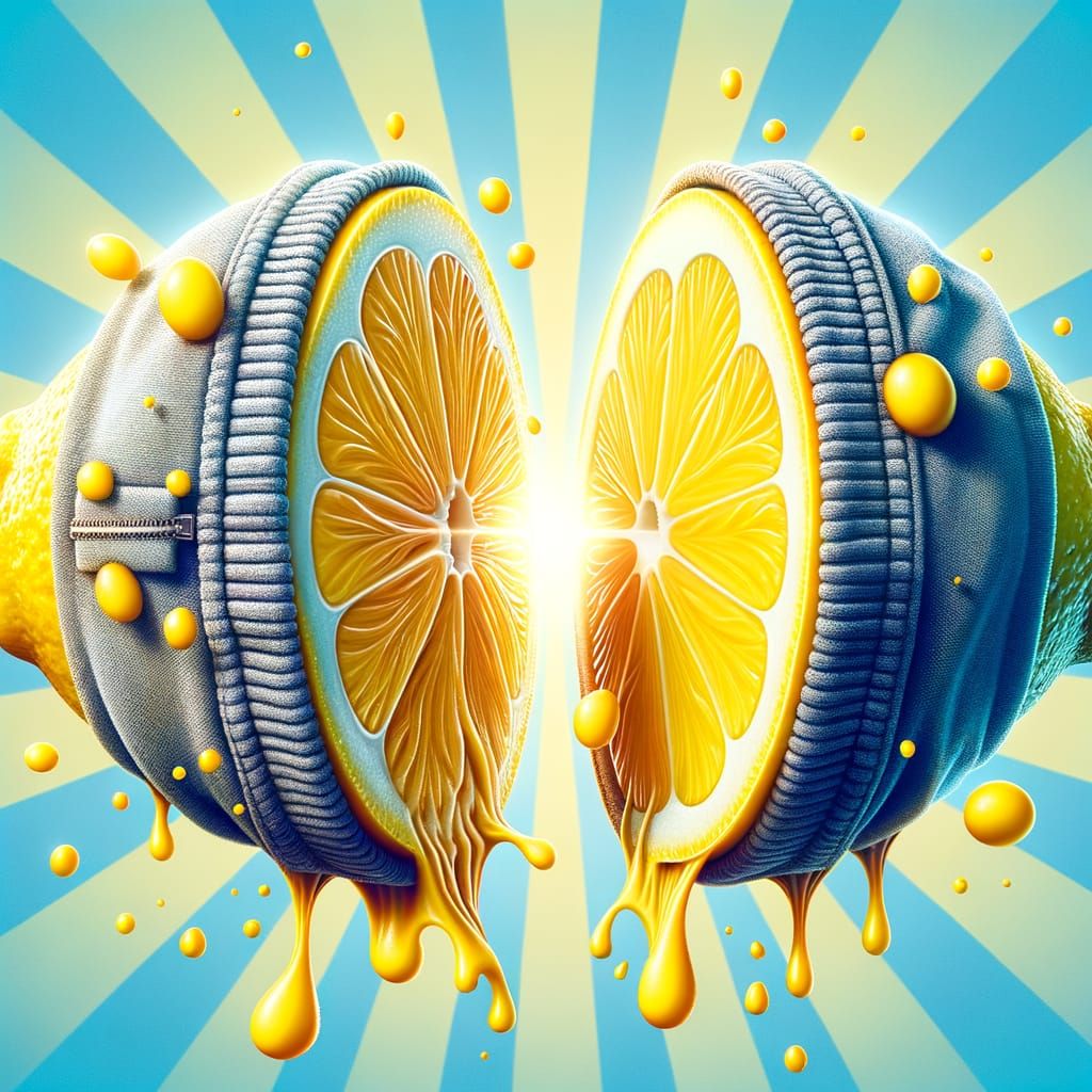 Sweat-Drenched Lemons Mimic Gluteus Maximus in 3D-Like Shadi...