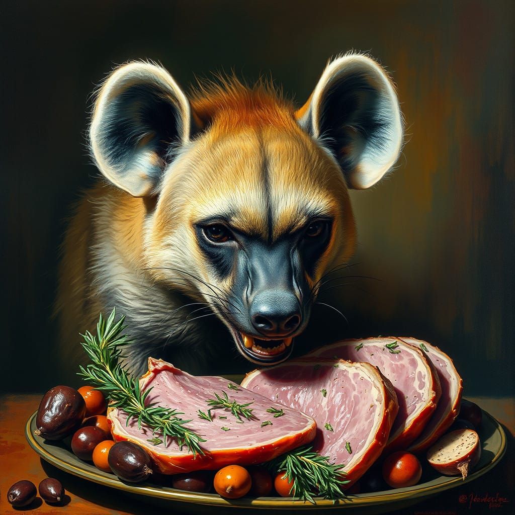 🏆hallucinating hungry hyena hates herbed ham