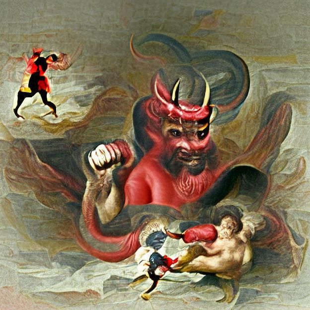 Epic Battle Between Good and Evil
