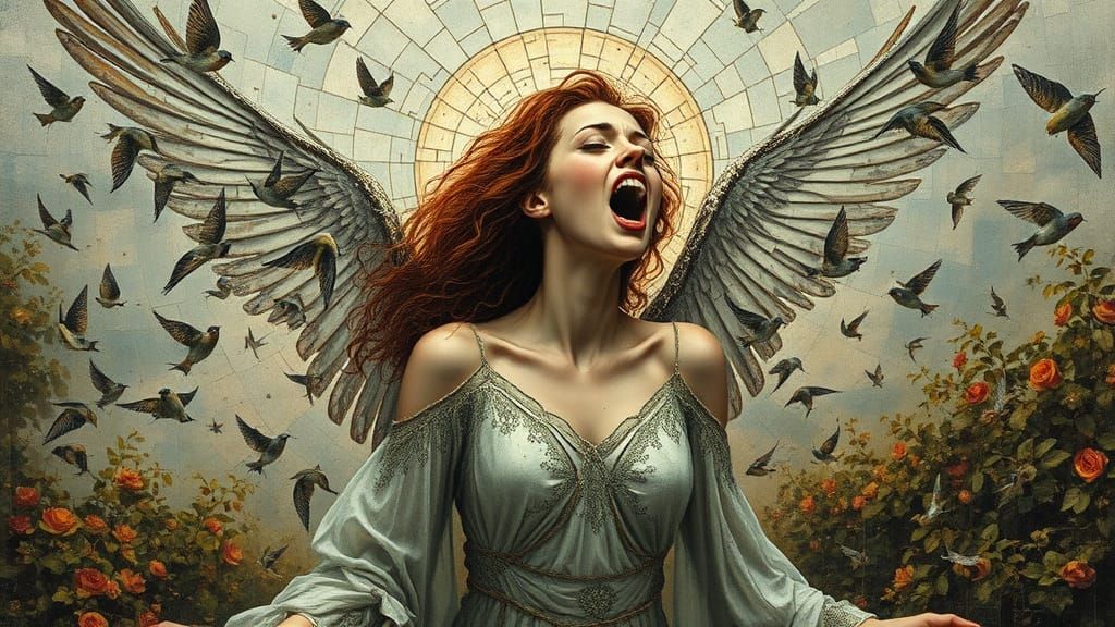 Angel of Memories in Shattered Reflections