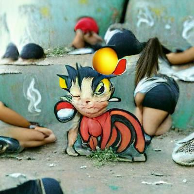Pokemon: Litten, Sprigatito, and Meowth