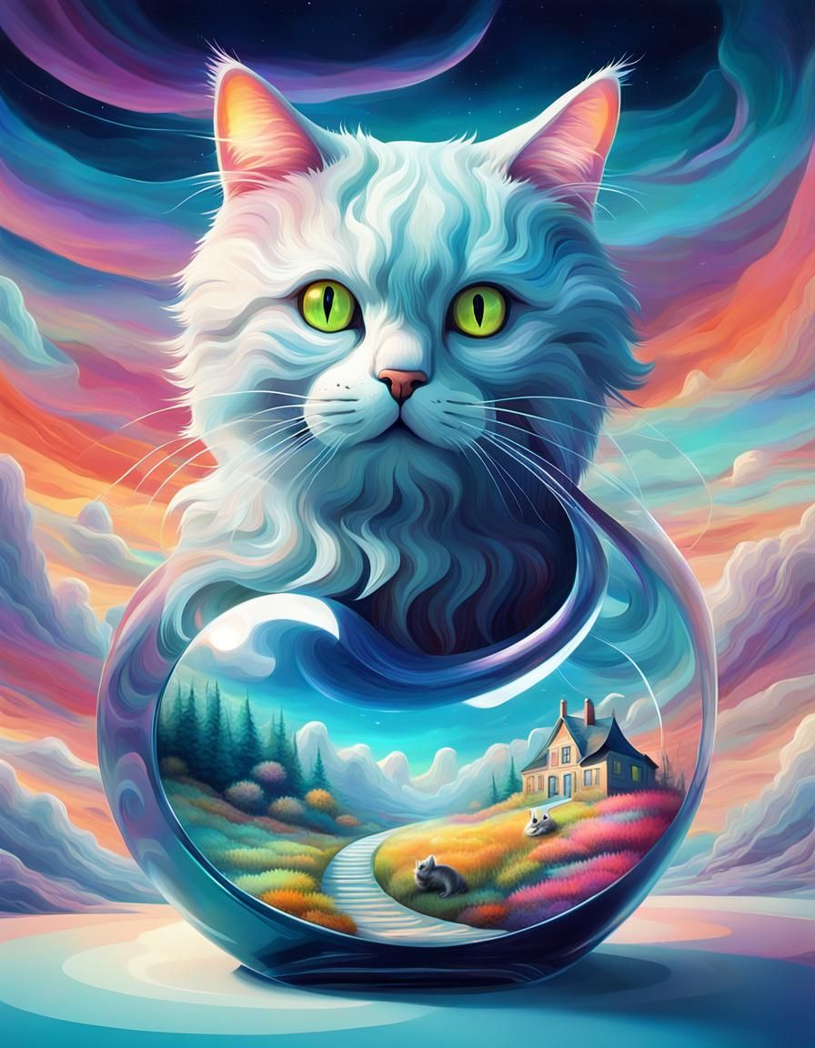 Surreal Dreamscapes of Futuristic Estates