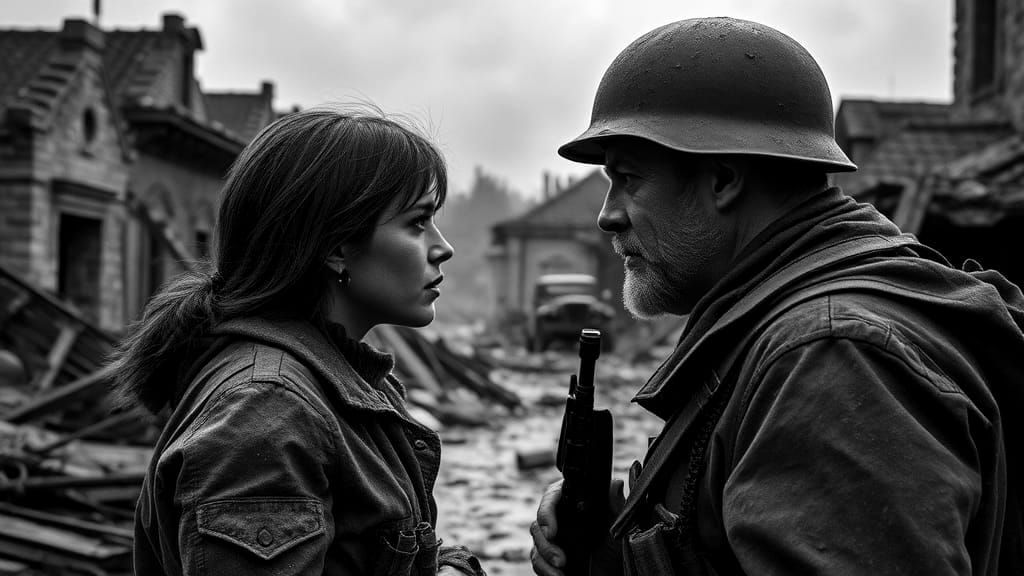 Twilight Zone: Soldiers in War-Torn Town