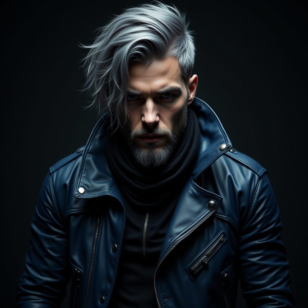 Cyberpunk Dark Angel with Eldritch Elements