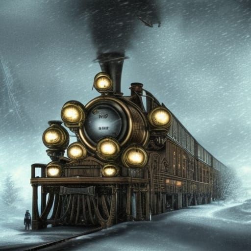 Steampunk Polar Express