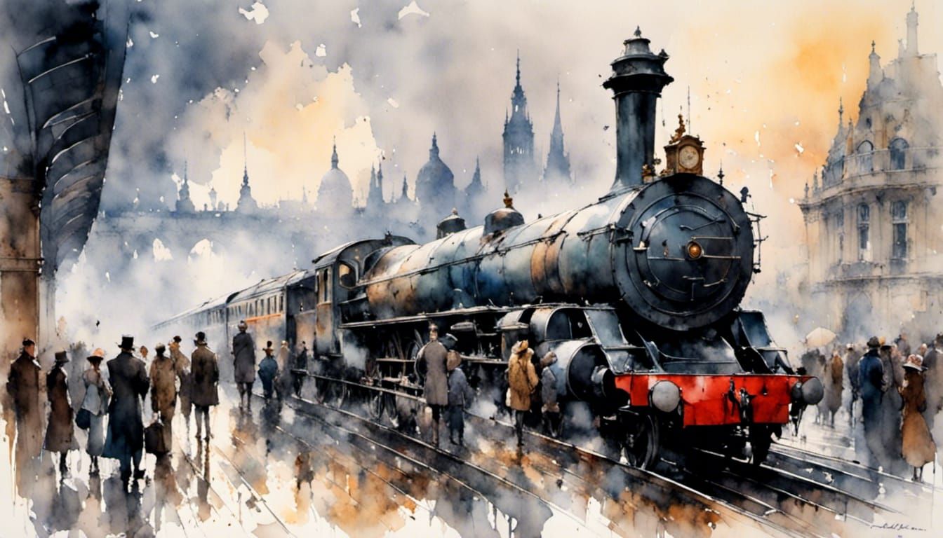 Railway Hustle and Bustle