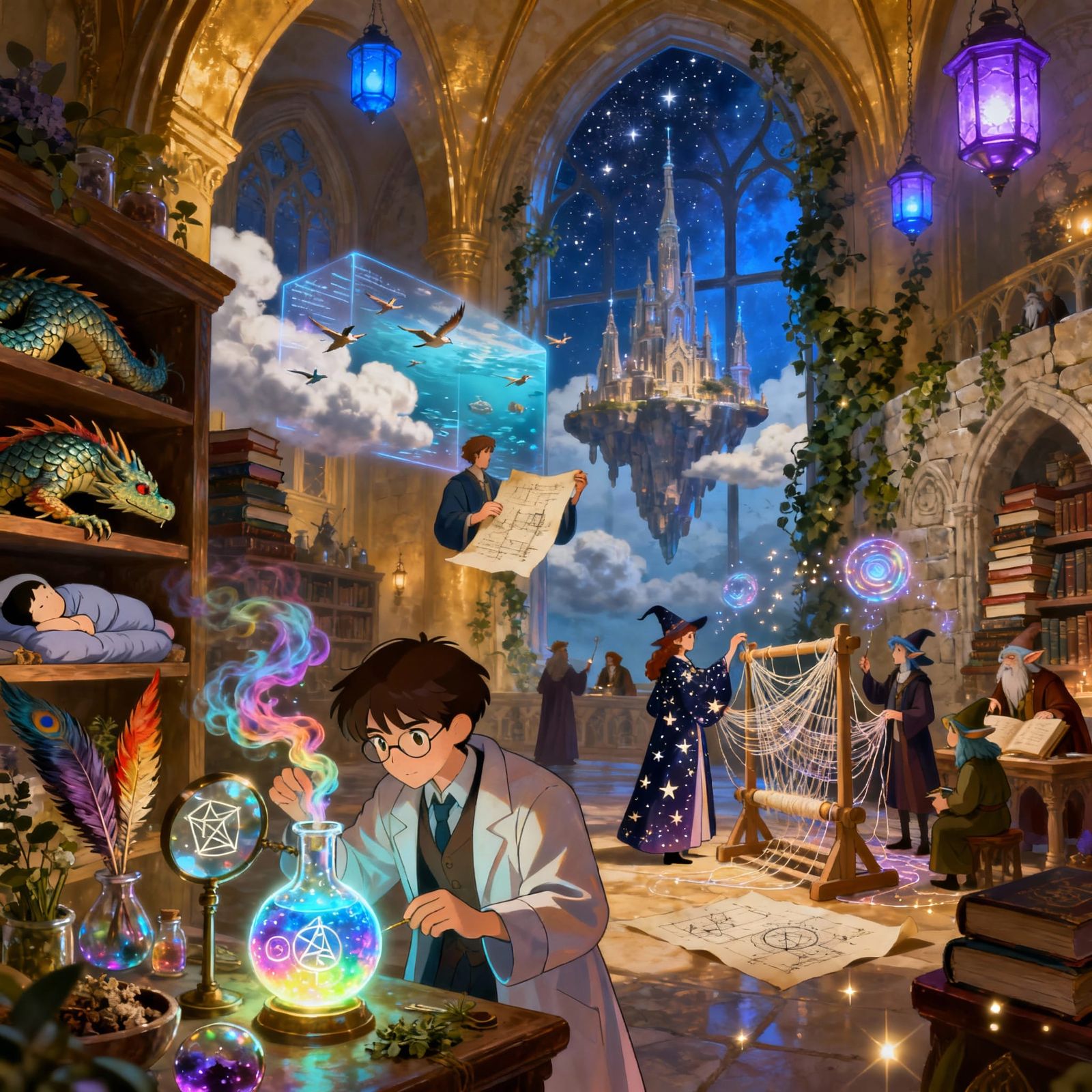 Magical Academy Digital Art: Careers Powered by Arcane Energ...