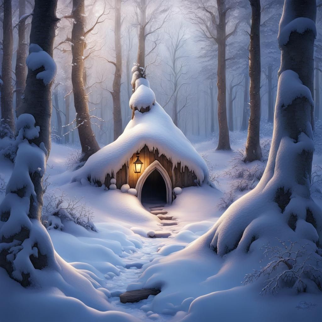 Whimsical Winter Wonderland for Mischievous Fairies