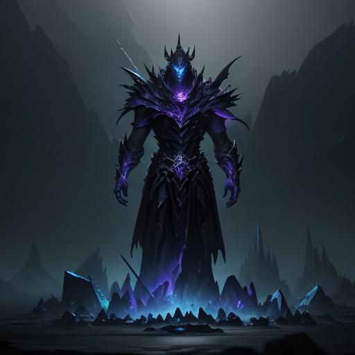 Dark Fantasy Lumenstalker Concept Art