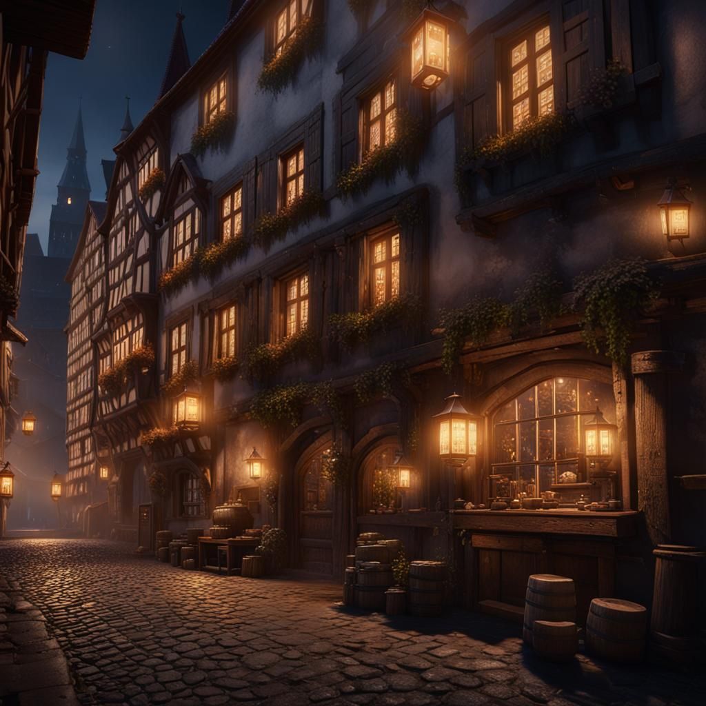 Nürnberg at Night
