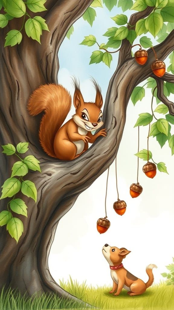 Mischievous Squirrel