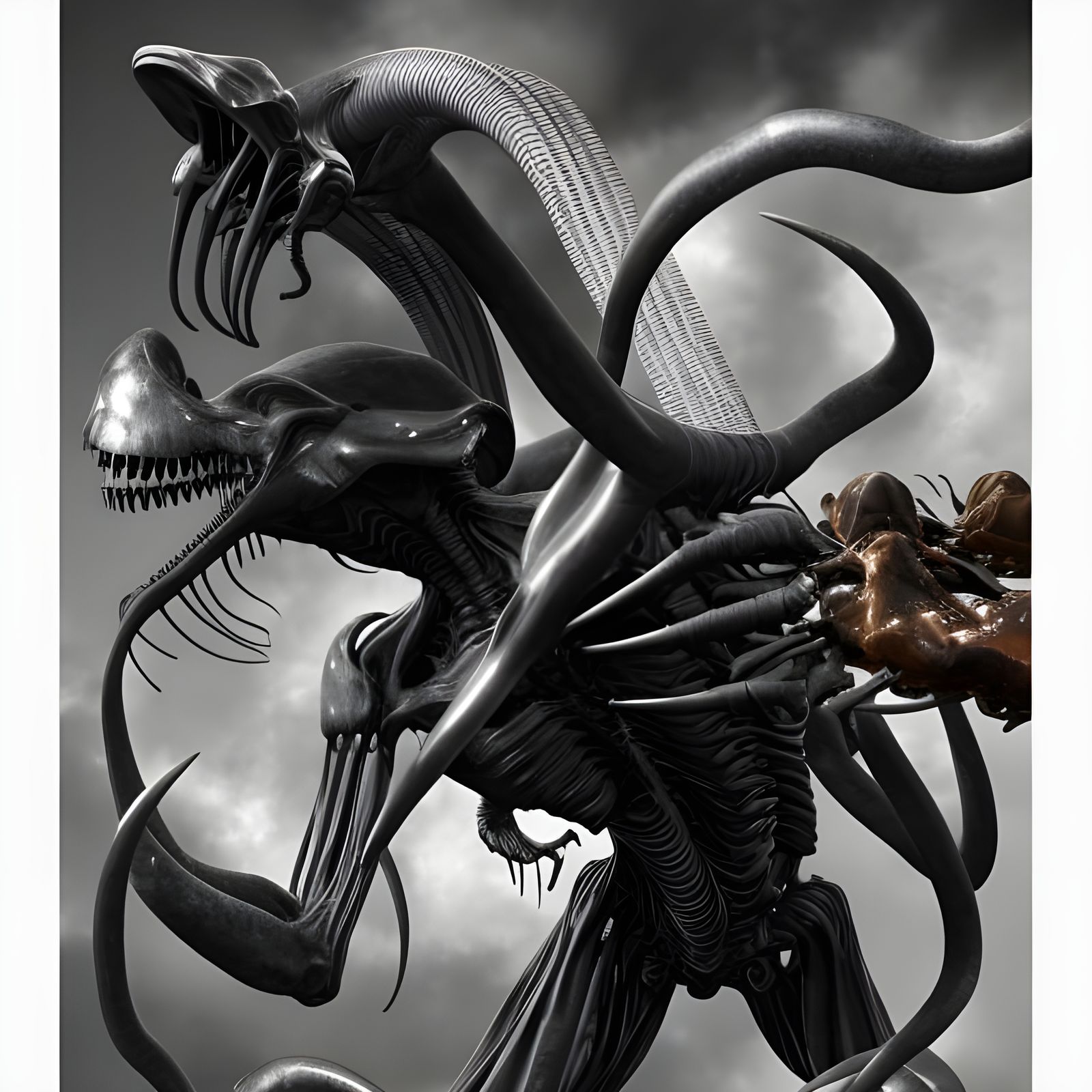 Xenomorphic Gathering: Hypermaximalist Alien Meeting