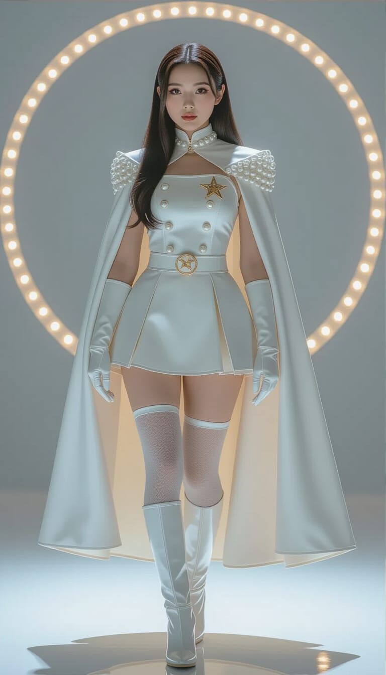 Pearl Milk Tea Girl Transformation: Cinematic 360° View