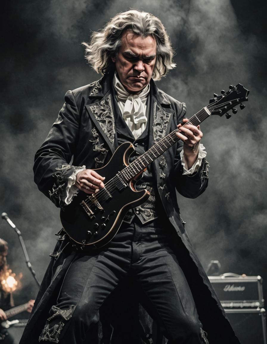 Beethoven Rocks a Black Metal Concert