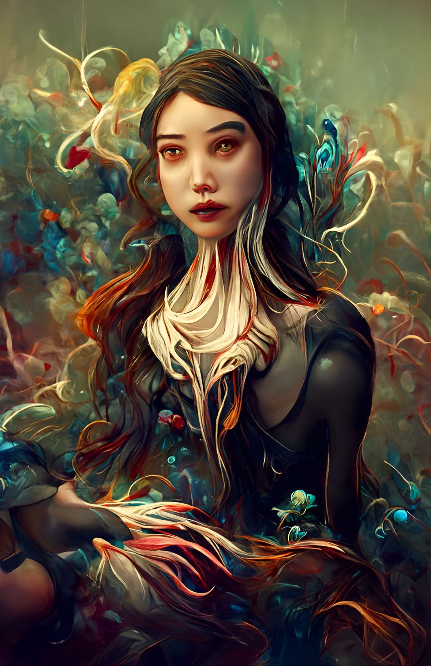 Detailed Personification Concept Art in 8k