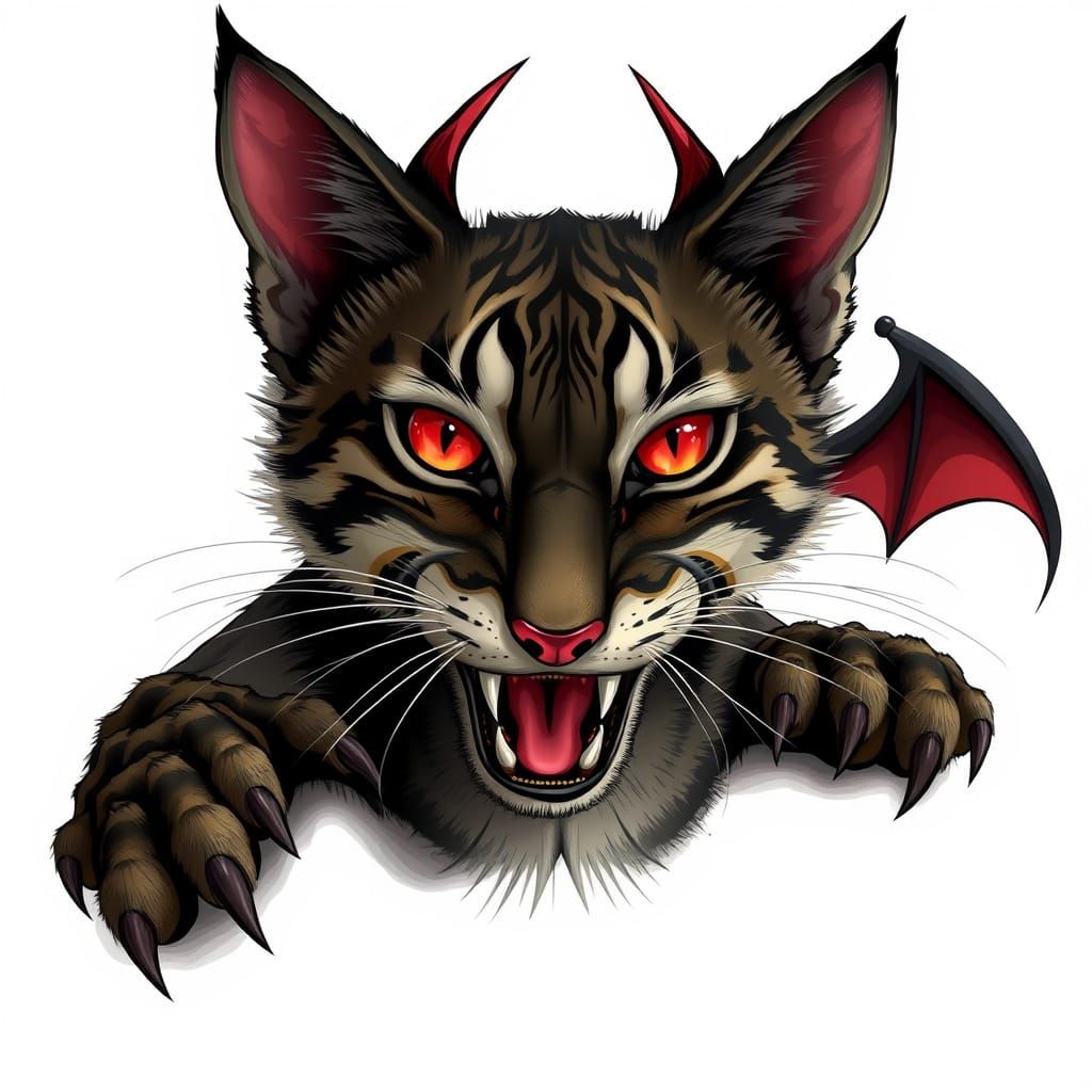 Vampire Tiger Cat: Devilish Delights