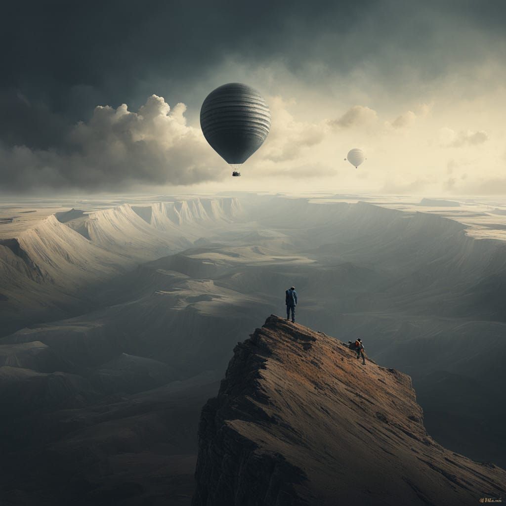 Dreamlike Surrealism in Low-Poly Art