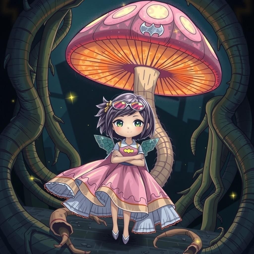 Stephanie Brown: Confident Superhero in Gotham, Comic Art