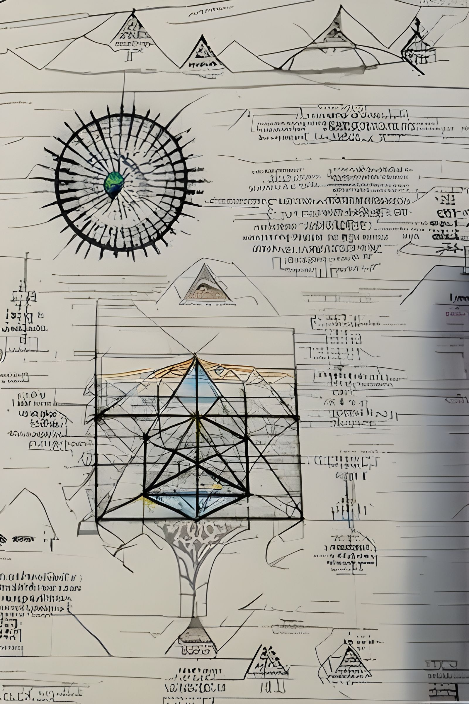 Complex Geometric Structure: Interlocking Dimensions
