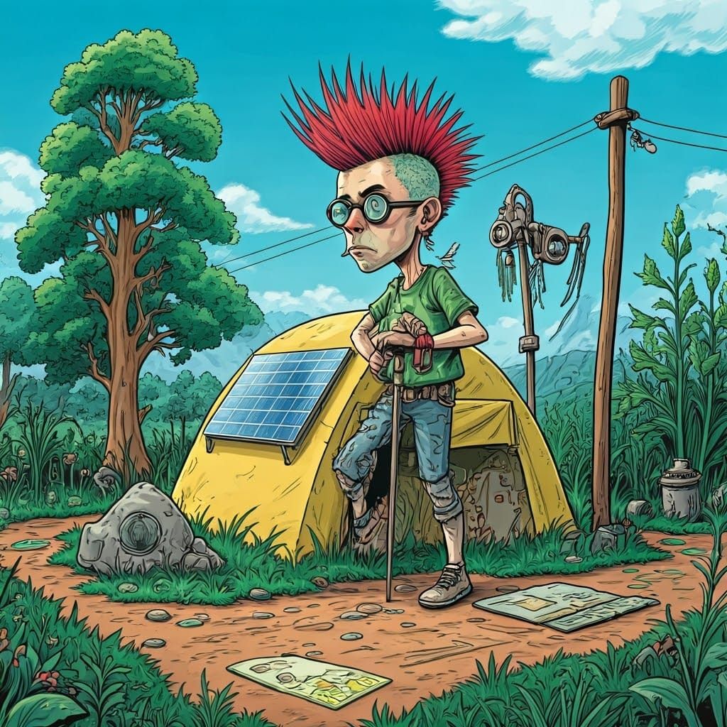 Punky Solar Survival in a DIY Commune