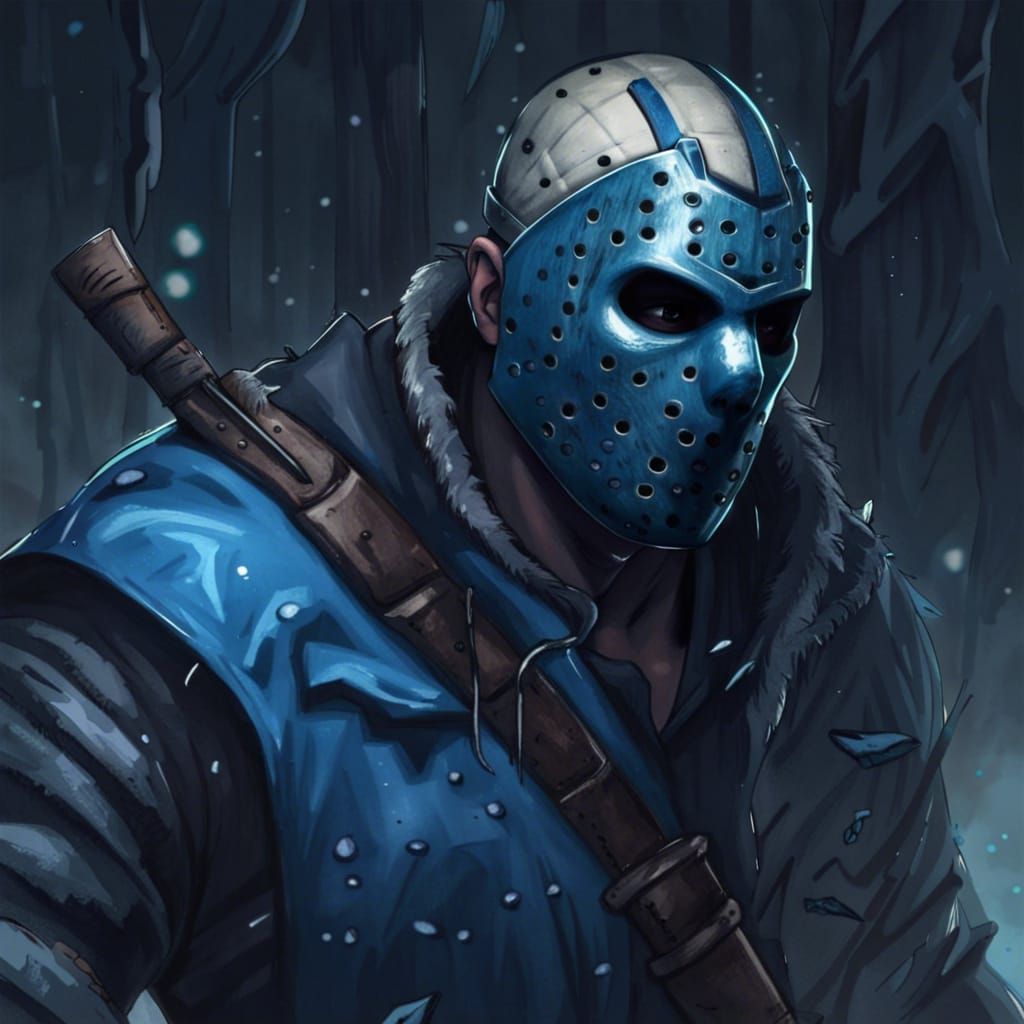 Jason Voorhees as Sub-Zero Ice Warrior