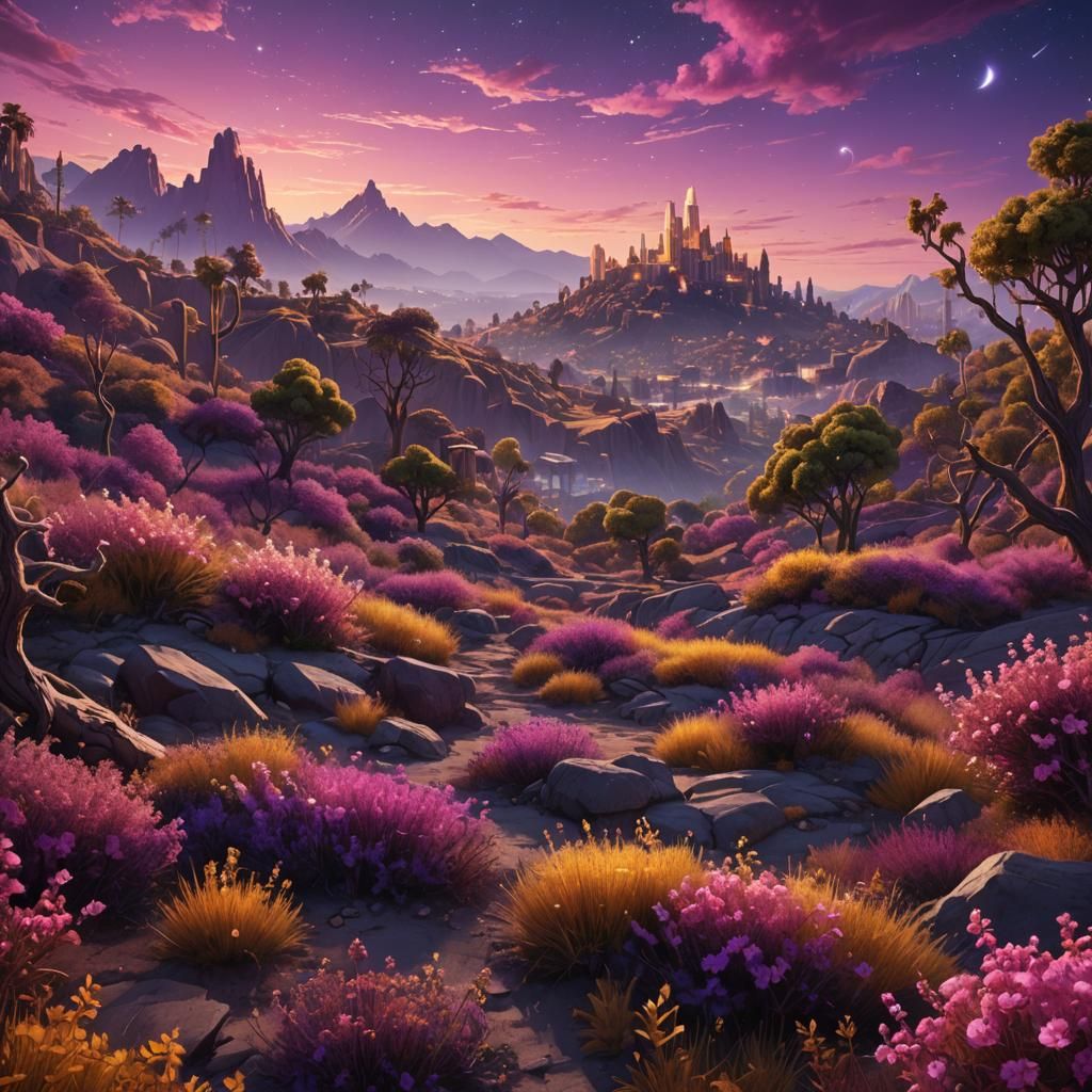 Los Angeles Late Summer Night Album Cover Art