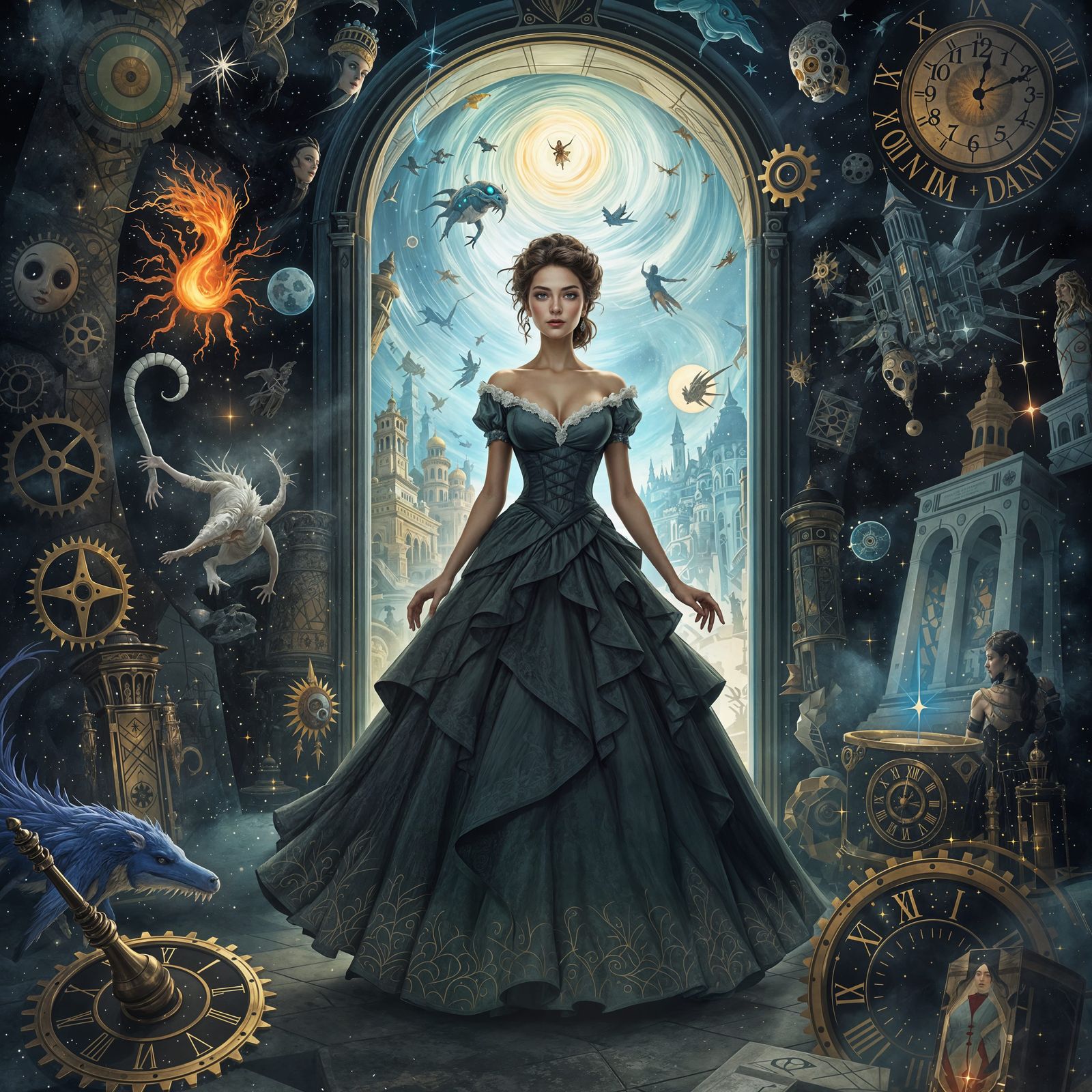 A Time Traveler's Whimsical Odyssey in Victorian Era Splendo...