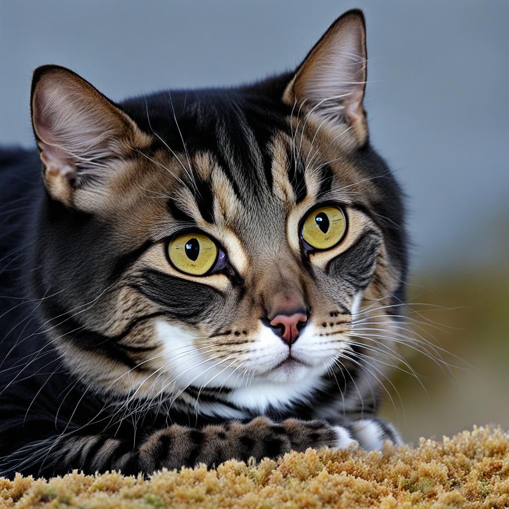 Mystical Kitsun Fox in Moonlit Garden