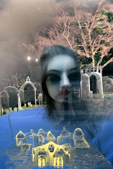 Graveyard with Ghosts