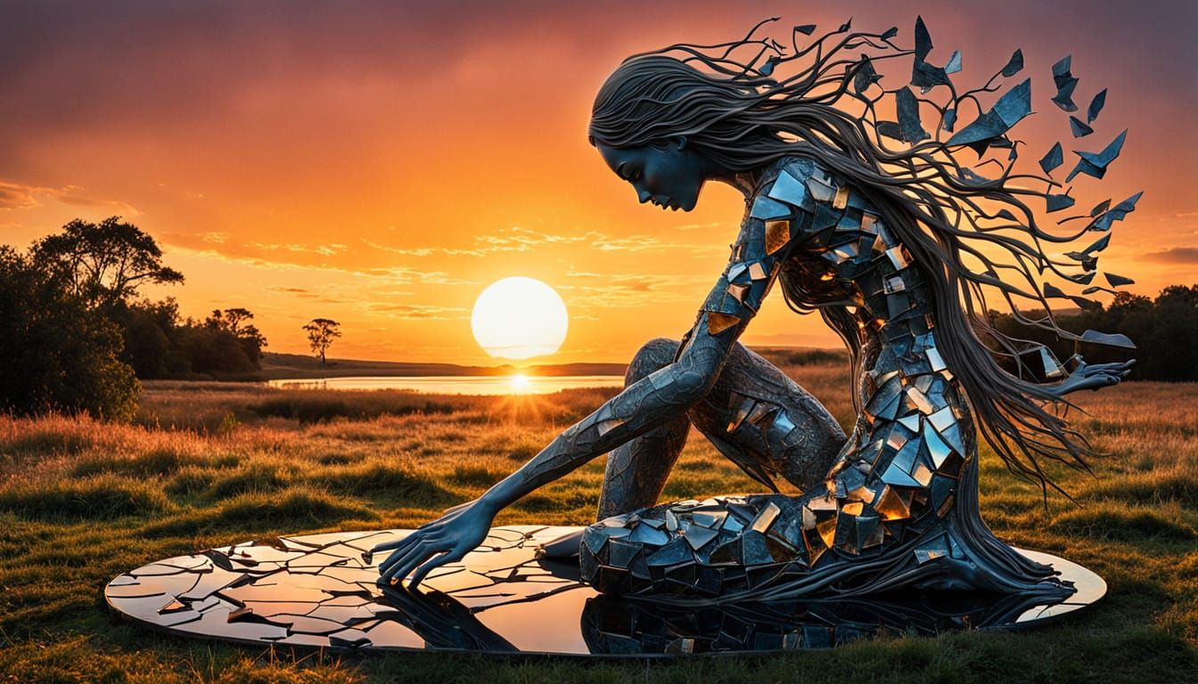 Surreal Fragmented Sculpture Celebrates Strength and Resilie...